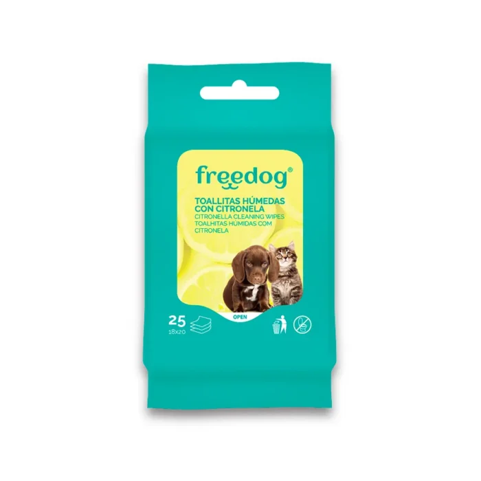 FreedogToallitasCitronela Freedog Toallitas Humedas Citronela
