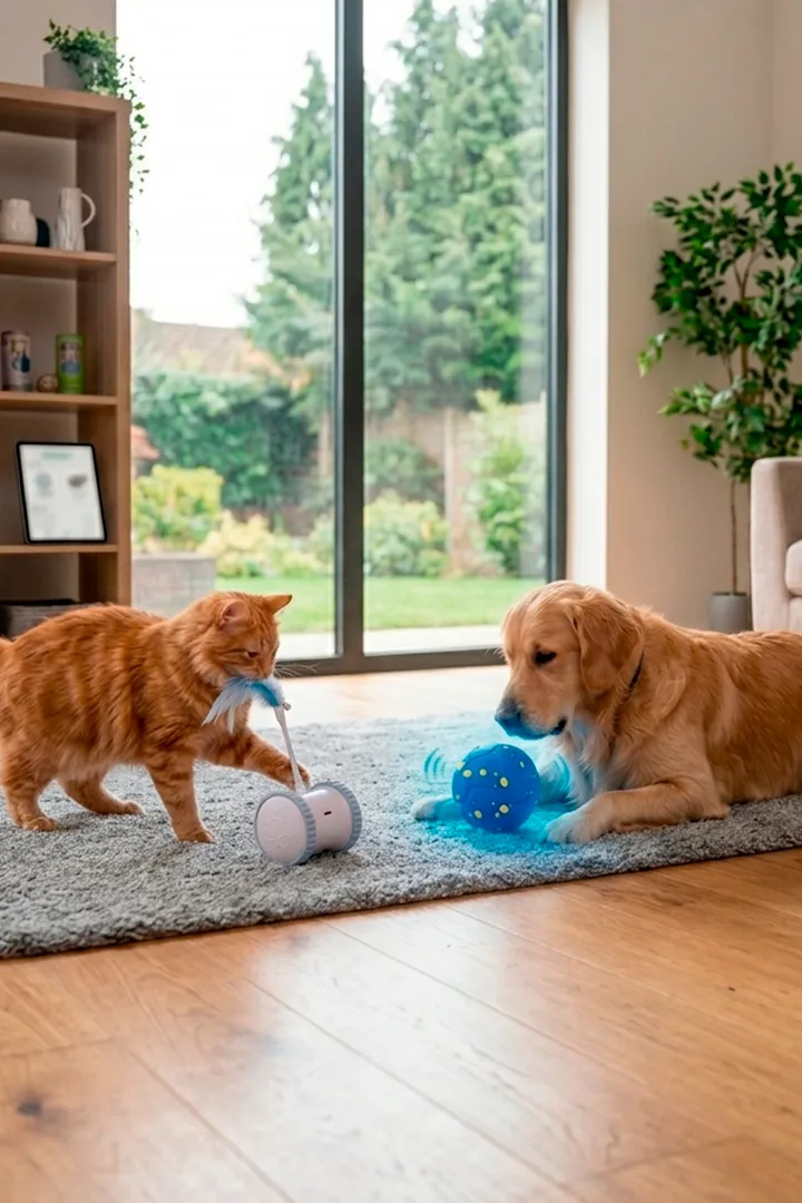 juguetes de perro y gato