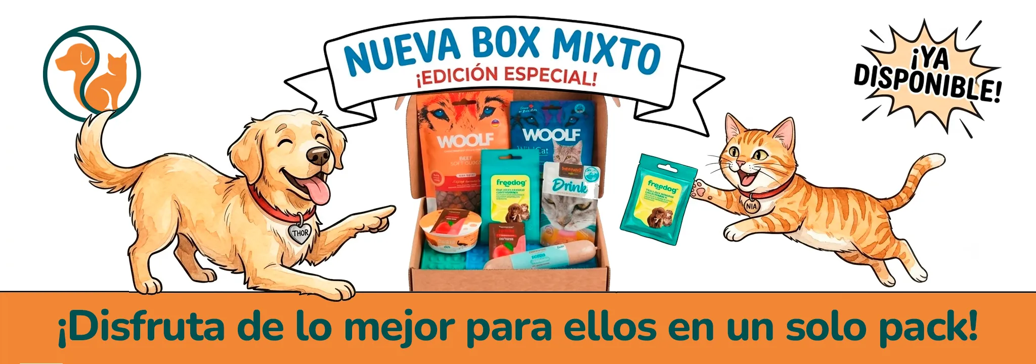 Publicidad Banner Thor y Nia