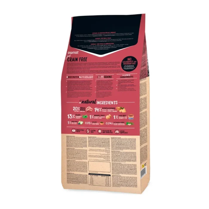 OwnatGrainFreeDuck Ownat Grain Free Duck