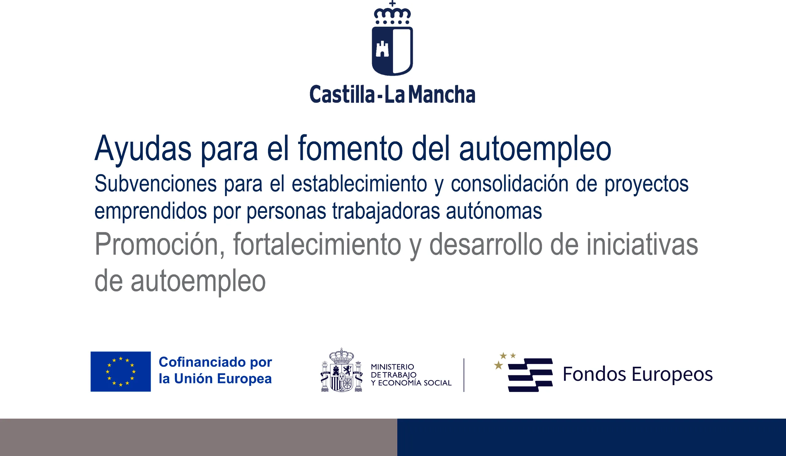 Coofinanciacion JCCM